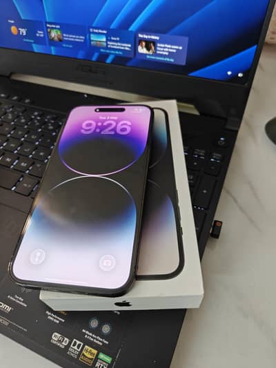 Apple Iphone 14 Pro max. 256GB PTA Approved