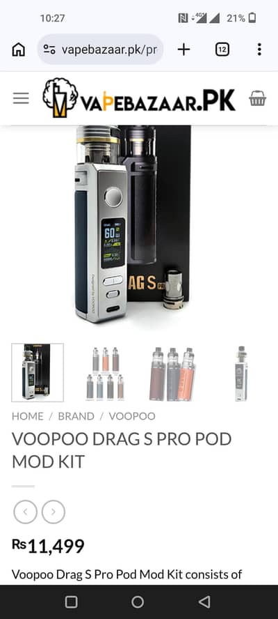 Voopoo DRAG D Pro