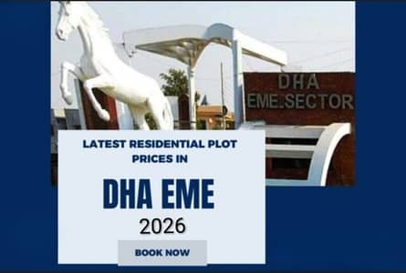 On Excellent Location 20 Marla Residential Plot For sale In Beautiful EME Society - Block E