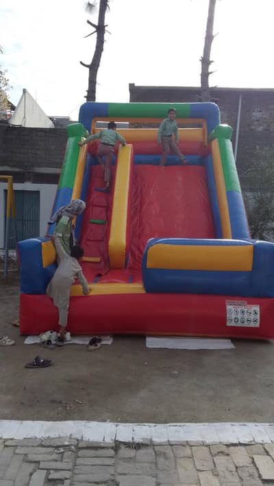 jumping castle slide available