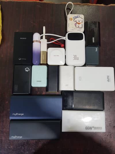 Imported Travel Adopters portable chargers
