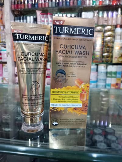 turmeric facial wash