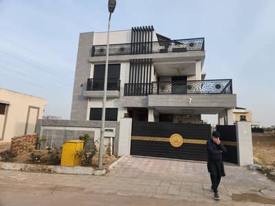 Brand New Double Unit House Near Horse Riding Club And Bahria Town Head Office