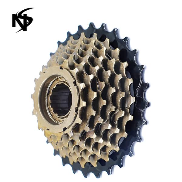 Mountain Bike Freewheel 7-Speed – Durable Steel Road & MTB Free Wheel | Smooth Gear Shifting Cycling Accessory for Hybrid, BMX & City Bicycles