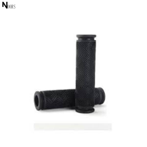 2 Pieces  Anti-Slip Mountain Bike Handlebar Grips – Comfortable Cycling BMX Bicycle Handle Bar Accessories, Durable Rubber Grip
