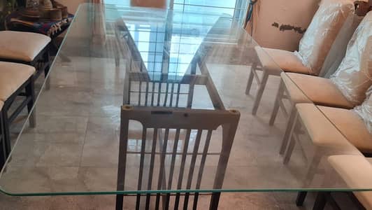 10 chairs dining table for sale without chairs
