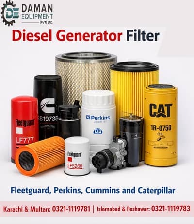 Diesel Generator Filters and spare parts