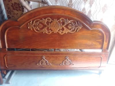 wooden bad set only bad 10/10 condition number 03403899789