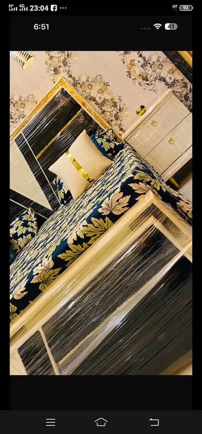 Luxury Wood Bedset shesham wood