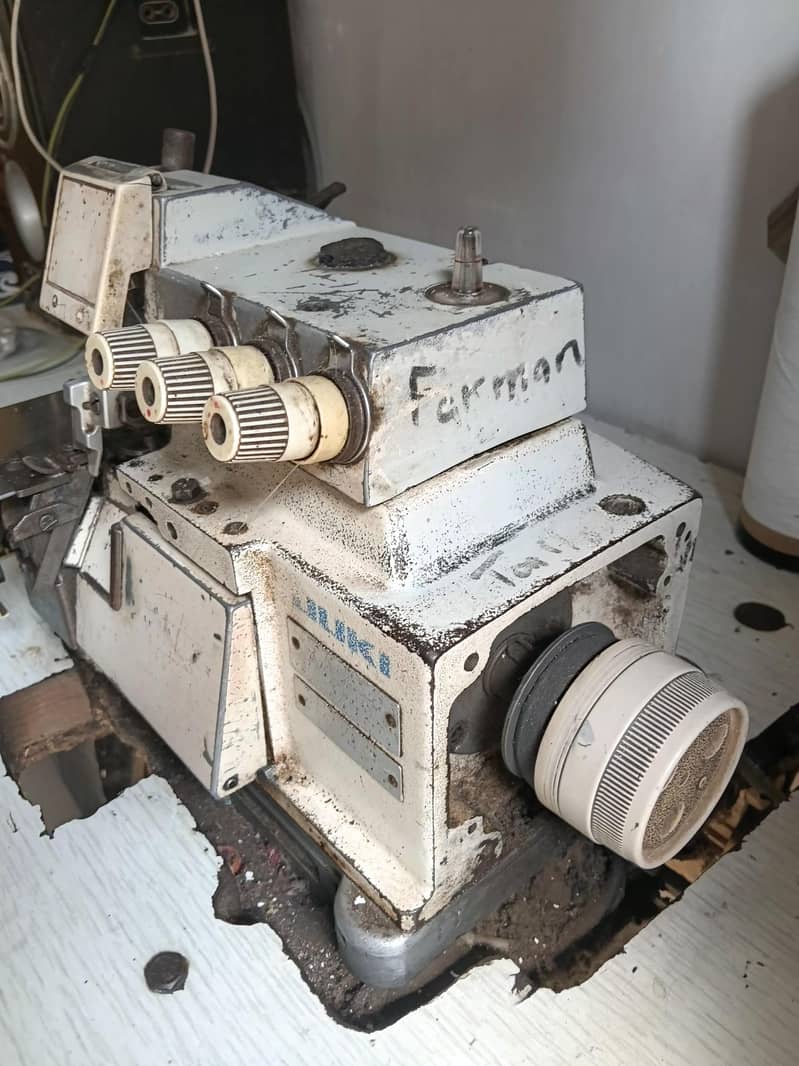 Overlock machine 1