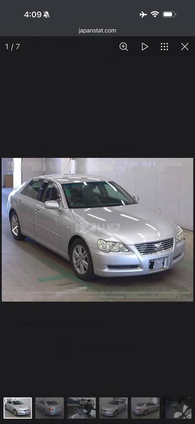 FRESH CUSTOM AUCTION TOYOTA MARK X 2005 PREMIUM  3000CC