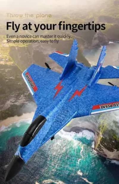 Remote Control Speed Plane / RC Fighter Jet , high speed, with lights