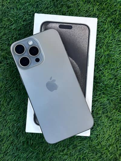 Apple iPhone 15 Pro Max (Natural Titanium) NON PTA