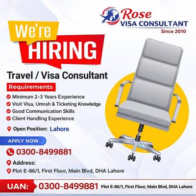 Visa Consultant female staff