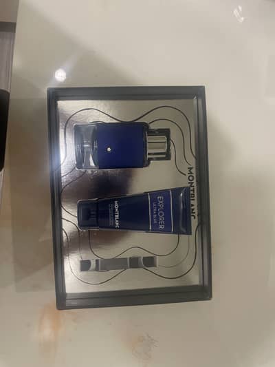 Mont Blanc explorer ultra blue set