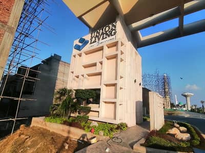 On Excellent Location Union Livings Residential Plot Sized 5 Marla