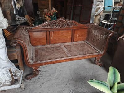 Antique sofa 100 year old two seater Imported Chinese dragon Persian