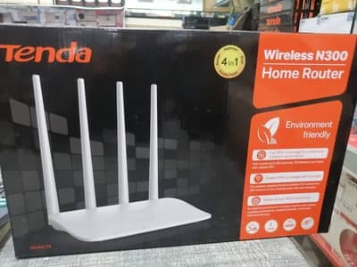 Tenda 4 Antenna Router Latest Model