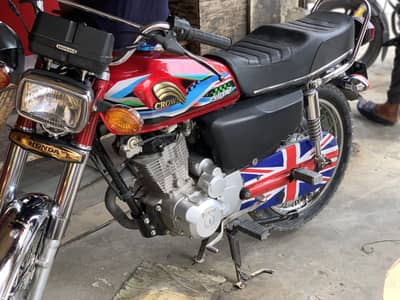 Crown 125 self start