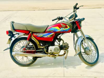 HONDA CD 70 2021 model for Sale urgent