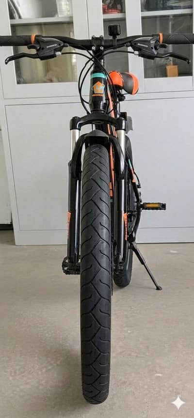 Begood 26" Mountain Bike 21 Speed- Dual Disc Fat Tyres