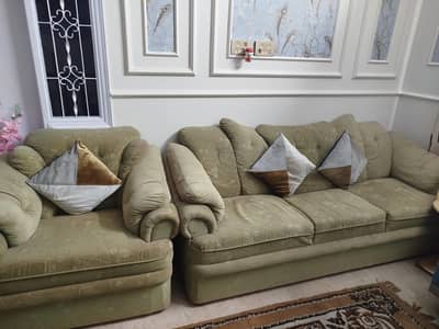 5 seater sofa set used just like new