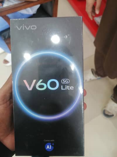 Vivo V60 Lite 5G (12GB RAM / 256GB) Box Pack – PTA Approved