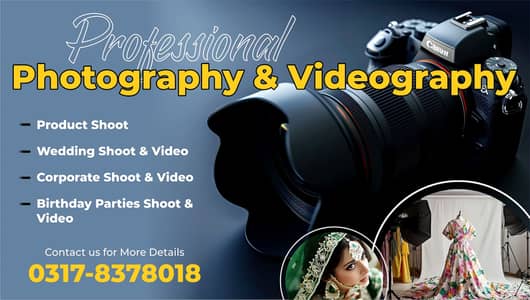 Photography & Videography Studio