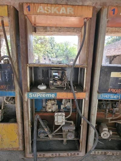 Petrol pump Machine