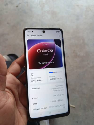 oppo a5 pro 8/128