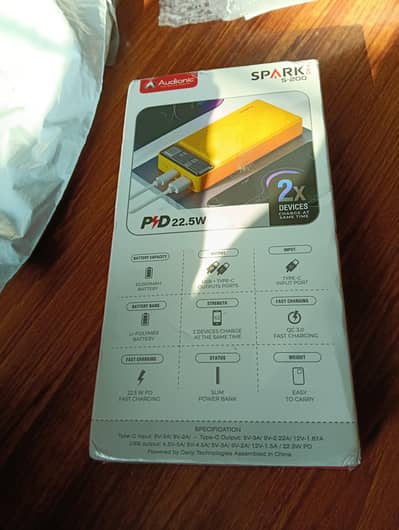 Box pack 20000MAH power bank