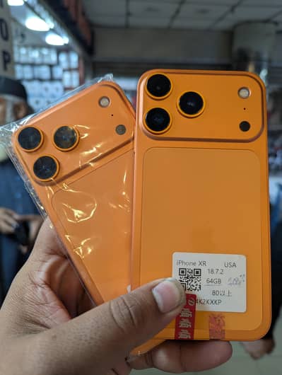 iphone XR 64gb converted in 17 pro