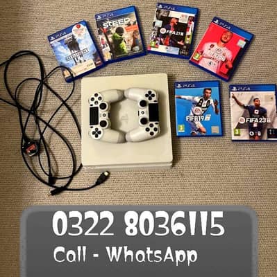 Sony Playstation 4 Slim 500 GB - With Game