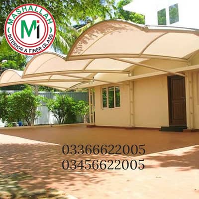 Tensile Sheds / Car Parking Sheds / wall mount shads /Tensile canopy