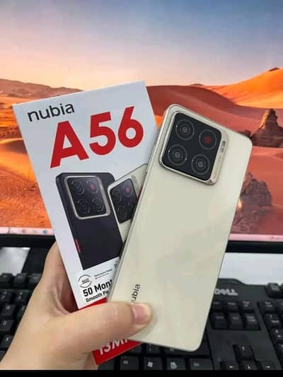 ZTE Nubia a56 complete box 4+8/128 in wranty