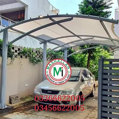 Tensile Sheds / Car Parking Sheds / wall mount shads /Tensile canopy