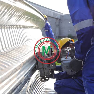 roofing shades \ upvc shades \ parking sheds \ tensile and fiber shade