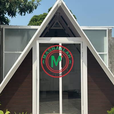 roofing shades \ upvc shades \ parking sheds \ tensile and fiber shad