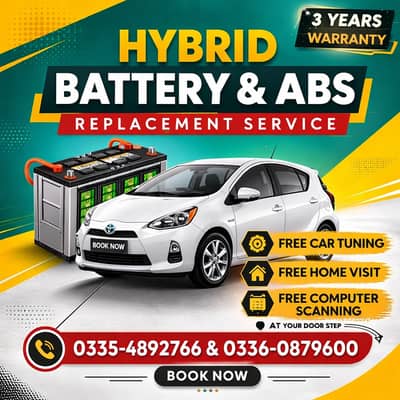 Hybrid battery/ABS Unit Brakes Prius/Aqua/Alpha/vezel/CHR/axio/fielde