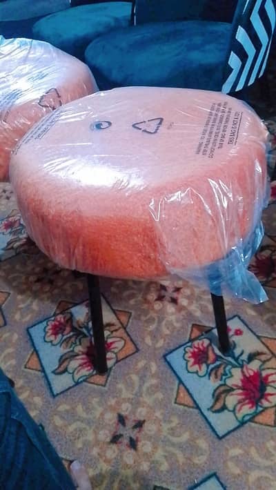 Brand New Trending Puffy Ottoman