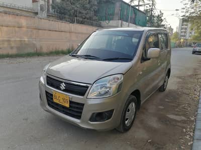 Suzuki wagonr vxl model 2017 first owner original sand beige