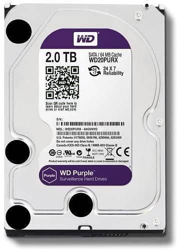 Western digital hard drive 2TB