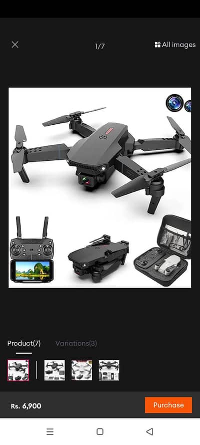 E88 pro camera drone