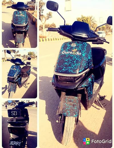 electric Scooty 2 month used brand new condition