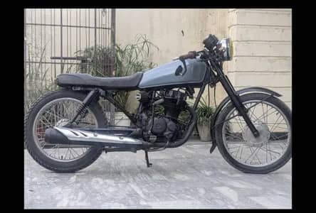 cg 125 custom cafe racer samaan