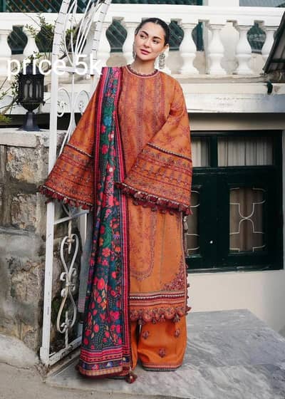 Women 3PC Suit | Printed Lawn | Summer Outfit | Branded suit | Suit