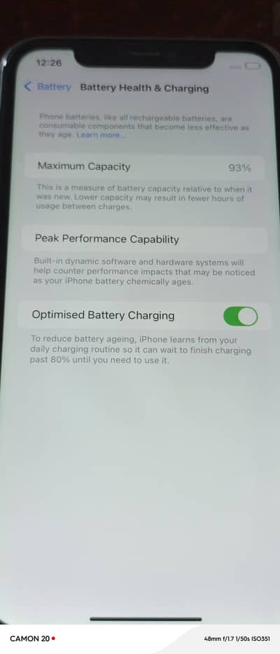 I phone 11. . 93 health JV 10/10 water pack