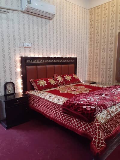 king size Bed Set dressing with side table's
