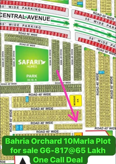 Residential Plot Of 10 Marla Is Available For sale