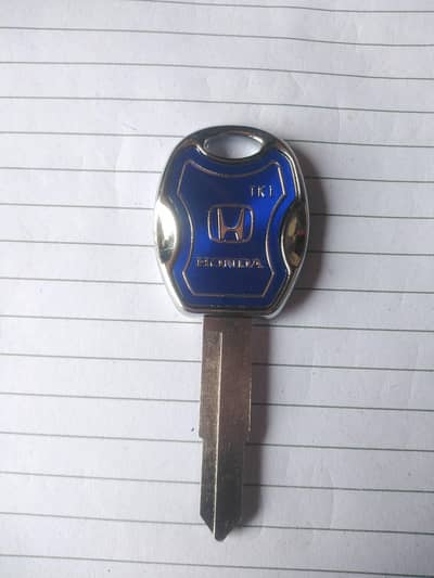 Fancy key of bike